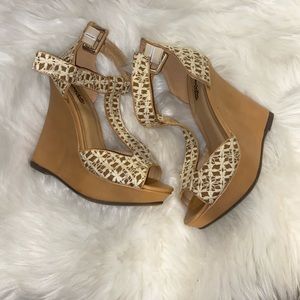 Tan Wedges